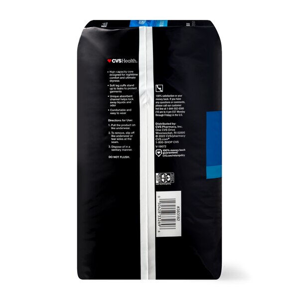 CVS Health Adult Underwear Overnight Absorbency
