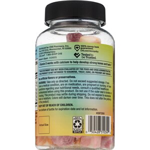 CVS Health Calcium & D3 Gummies, 60 CT