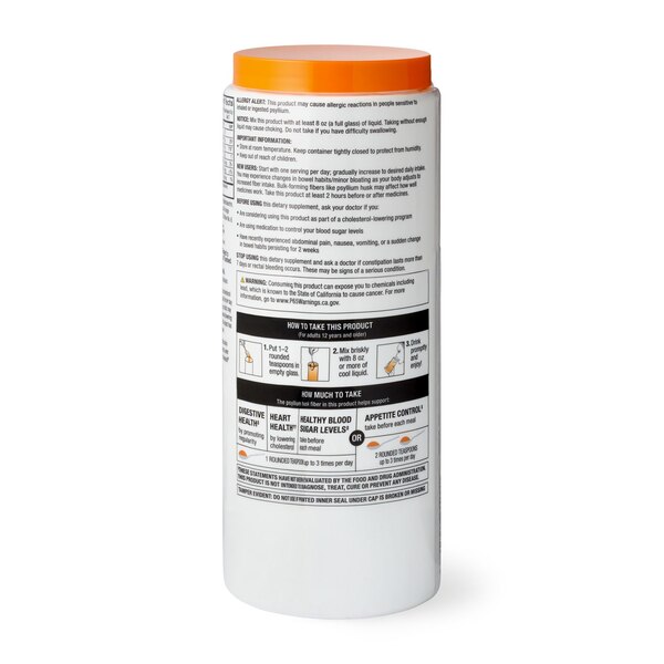 CVS Health Daily Fiber Powder Sugar Free Orange, 15 OZ