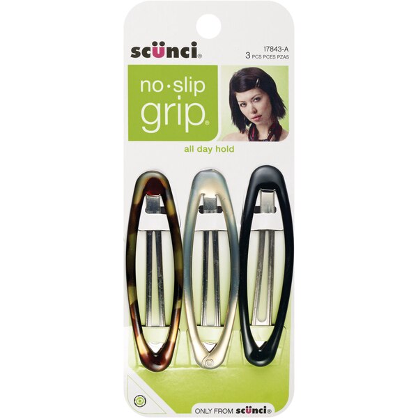 Scunci All Day Hold Snap Clips