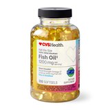 CVS Health Fish Oil Softgels, Half Size, 1200 MG, thumbnail image