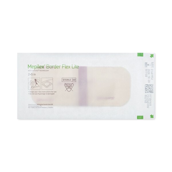 CVS Health Mepilex Border Lite Foam Adhesive Sterile Dressings