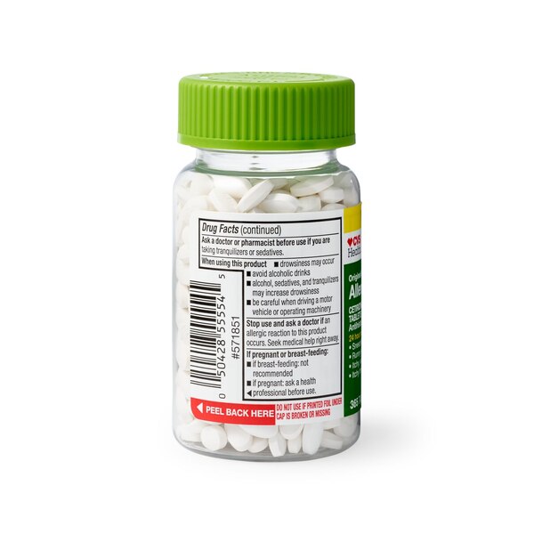 CVS 24HR Allergy Relief Tablets, 10mg Cetirizine HCl