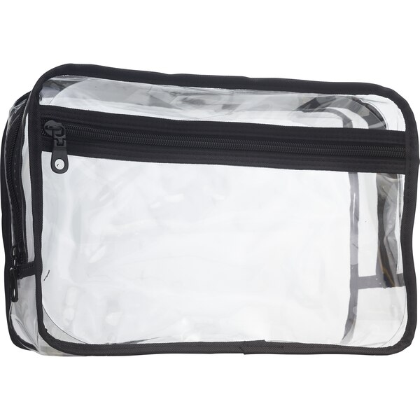 Pop-Arazzi Deluxe Toiletry Bag, Clear
