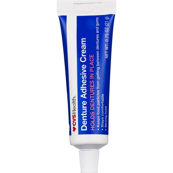 CVS Health Denture Adhesive Cream, 0.75 OZ