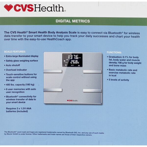 CVS Health Body Analysis Scale