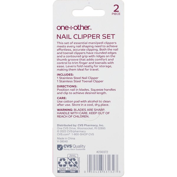 one+other Nail Clipping Duo