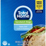 Total Home Sandwich Bags, 280 ct, thumbnail image