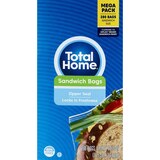Total Home Sandwich Bags, 280 ct, thumbnail image
