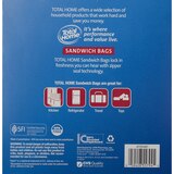 Total Home Sandwich Bags, 280 ct, thumbnail image