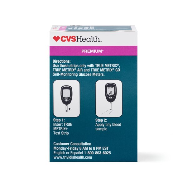 CVS Health True Metrix Self Monitoring Blood Glucose Test Strips