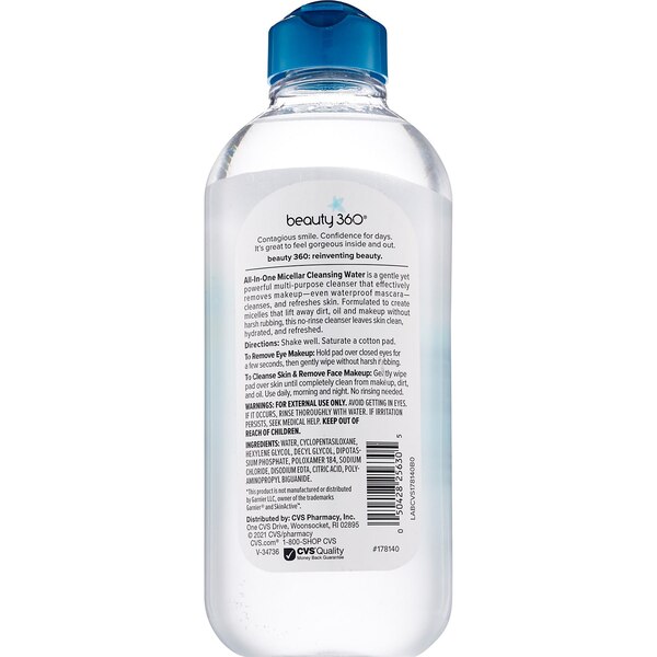 Beauty 360 All In One Micellar Cleansing Water