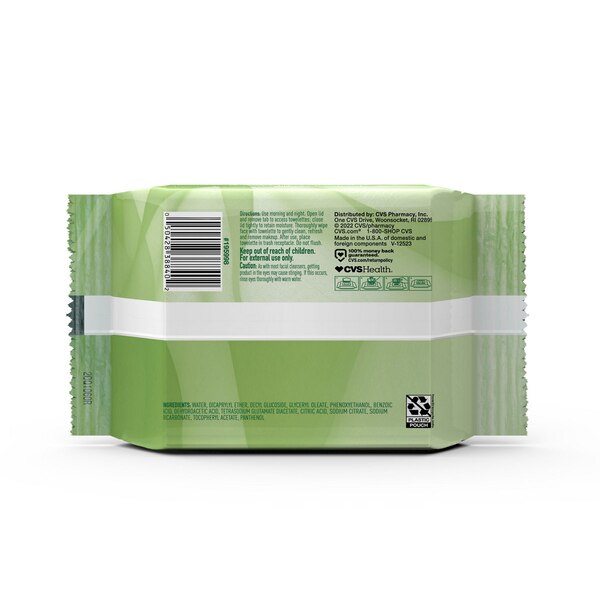 CVS Beauty Micellar Makeup Remover Wipes, 25/Pack