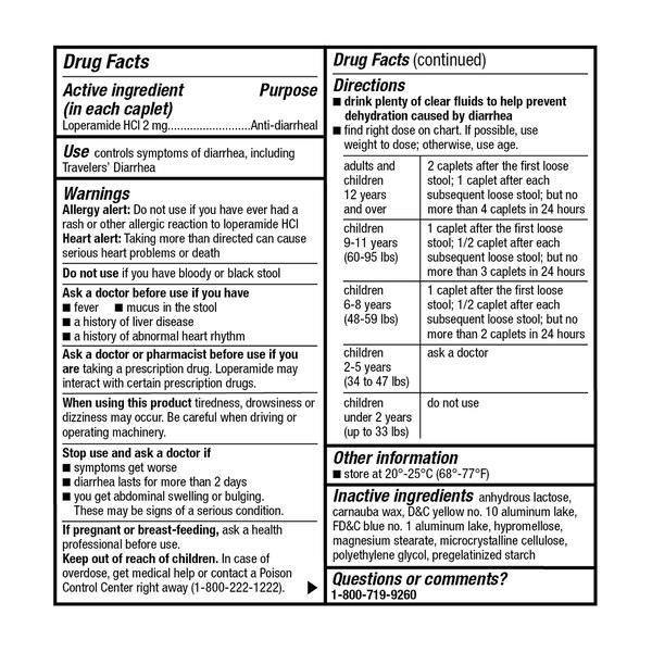 CVS Health Anti-Diarrheal Tablets, 2 MG