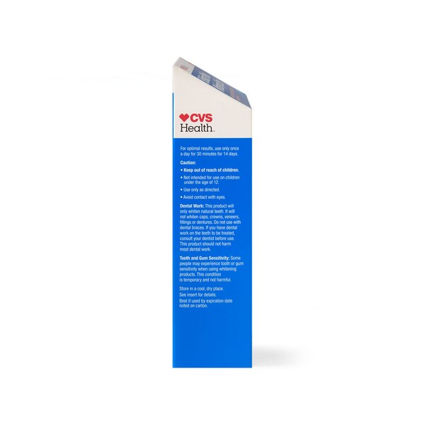 CVS Health Brilliant White Whitening Strips, 14 Treatments
