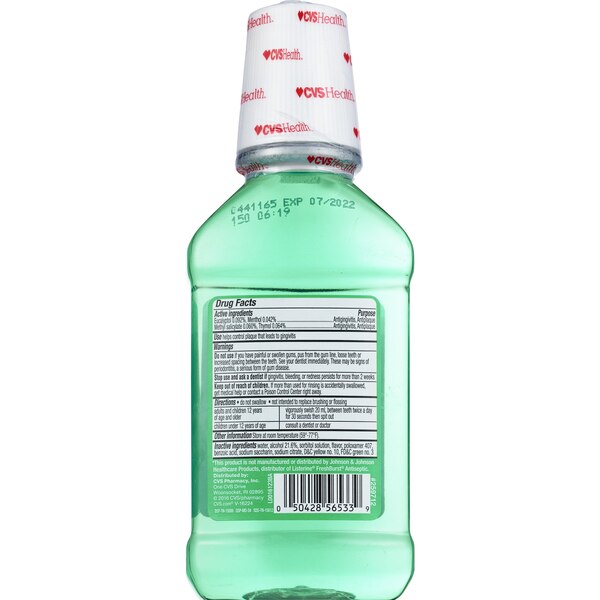 CVS Health Antiseptic Mouthwash for Antigingivitis & Antiplaque