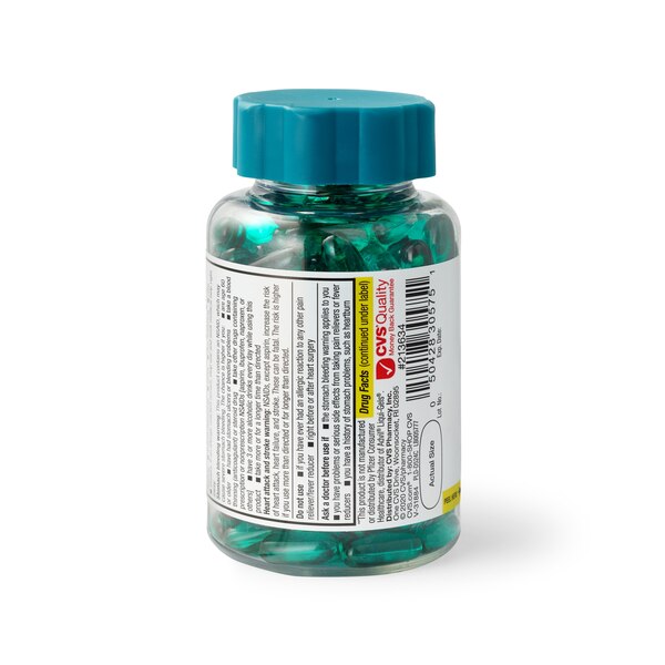 CVS Health Ibuprofen 200 MG Liquid Filled Softgels