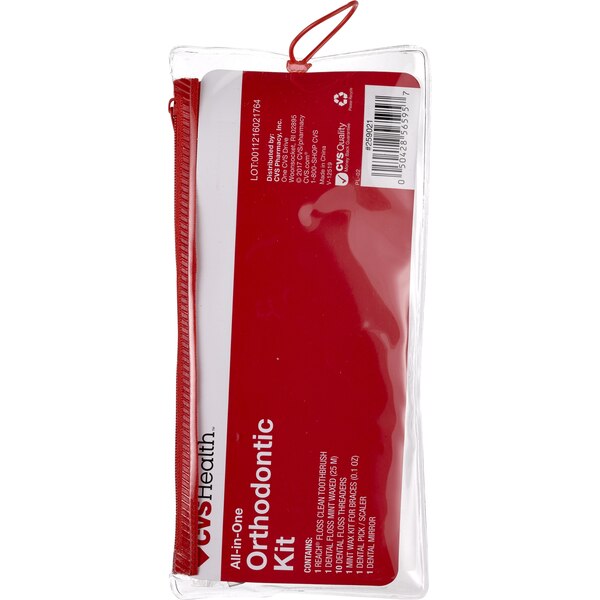 CVS Health All-in-One Orthodontic Tooth Care Kit