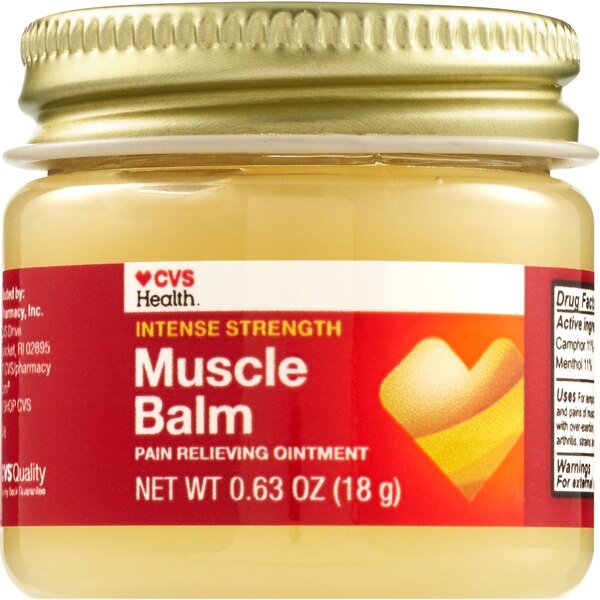 CVS Health Intense Strength Muscle Balm, 0.63 OZ