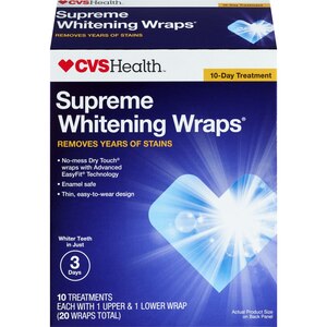 CVS Health Supreme Whitening Wraps