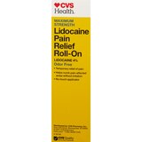 CVS Health Maximum Strength Lidocaine Pain Relief Roll-On, 2.5 FL OZ, thumbnail image