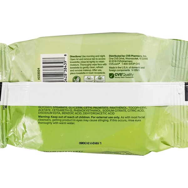 Beauty 360 Sensitive Skin Makeup Remover Wipes, 30/Pack