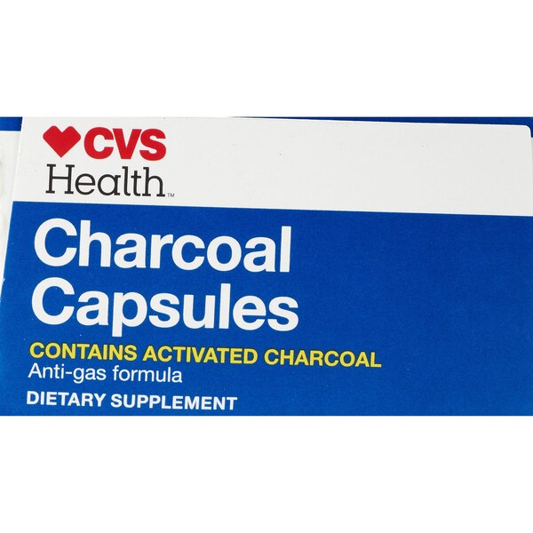 CVS Health Activated Charcoal Capsules, 36 CT
