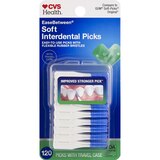 CVS Health EaseBetween Soft Interdental Picks, 120 CT, thumbnail image