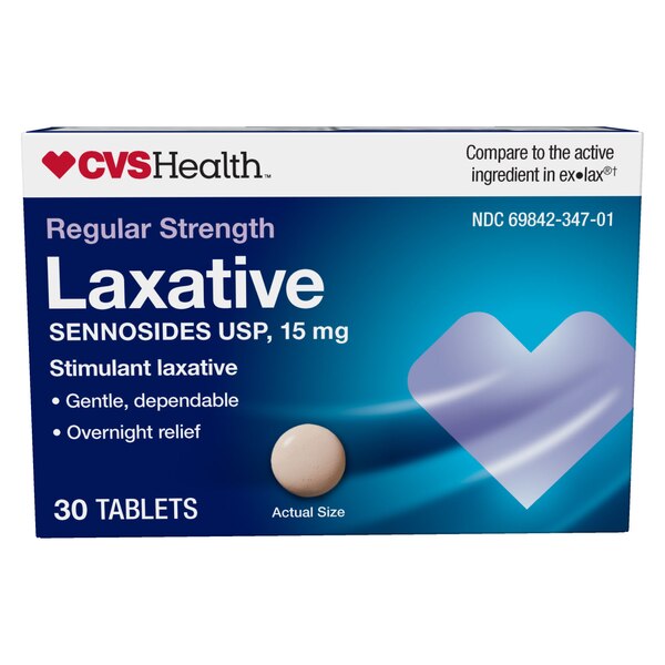 CVS Health Regular Strength Laxative Tablets