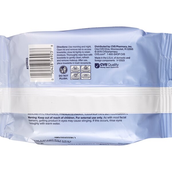 Beauty 360 - Toallitas desmaquilladoras, sin fragancia, paquete de 30