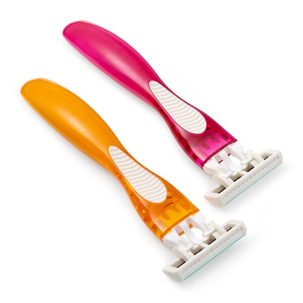 CVS Beauty Women's 5 Blade Disposable Razors for Sensitive Skin, 2 CT