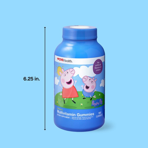 CVS Health Kid's Multivitamin Gummy, Peppa Pig, 190 CT