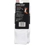 CVS Health Copper-Infused Crew Comfort Socks Unisex, 3 Pairs, thumbnail image 2 of 2