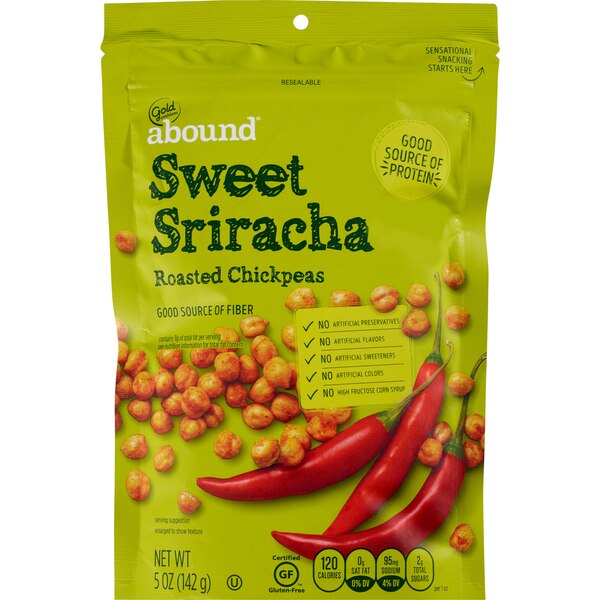 Gold Emblem Abound Sweet Sriracha Roasted Chickpeas, 5 oz