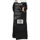 CVS Health Copper-Infused Crew Comfort Socks Unisex, 3 Pairs, thumbnail image