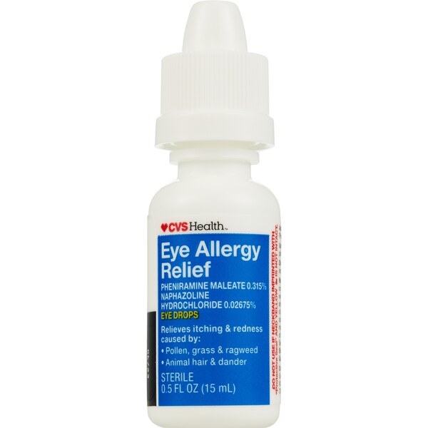 CVS Health Eye Allergy Relief Eye Drops, 0.5 fl oz