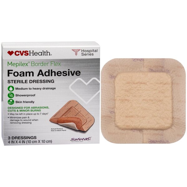 CVS Health Foam Adhesive Sterile Dressings