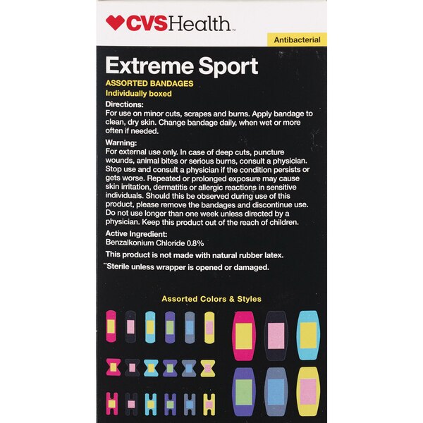 CVS Health Extreme Sport Assorted Bandages