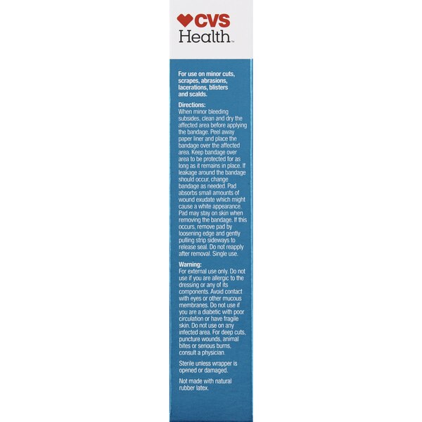CVS Health Clear Advanced Healing Hydrocolloid Bandages, Variety Pack