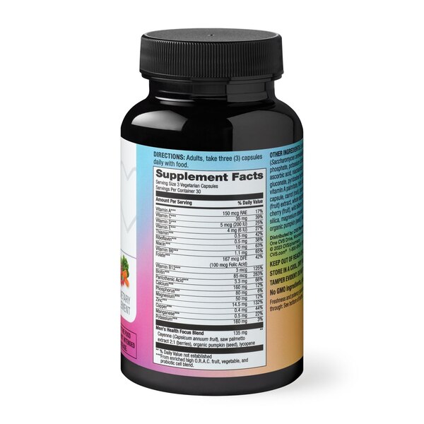 CVS Health Whole-Food Based Multivitamin for Men, 90 CT
