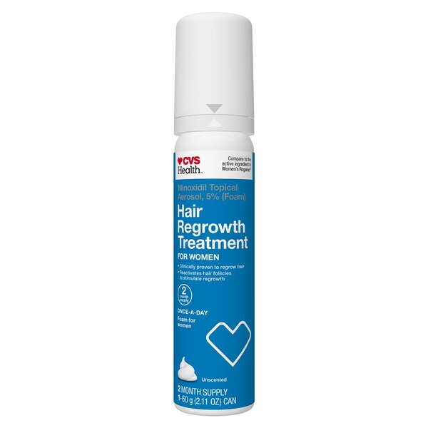 CVS Health Women's 5% Minoxidil Foam for Hair Regrowth