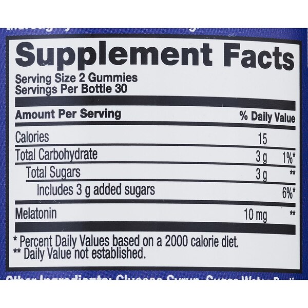 CVS Health Melatonin 10 MG Gummies, Strawberry, 60CT