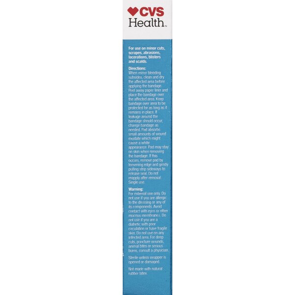 CVS Health Clear Advanced Healing Hydrocolloid Bandages