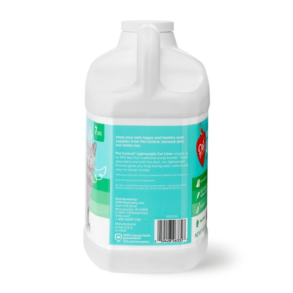 Pet Central Lightweight Scoopable Cat Litter, Fresh Scent, 7 lb
