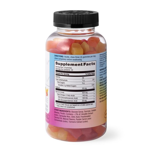 CVS Health Fish Oil Gummies, 454 MG, 120 CT