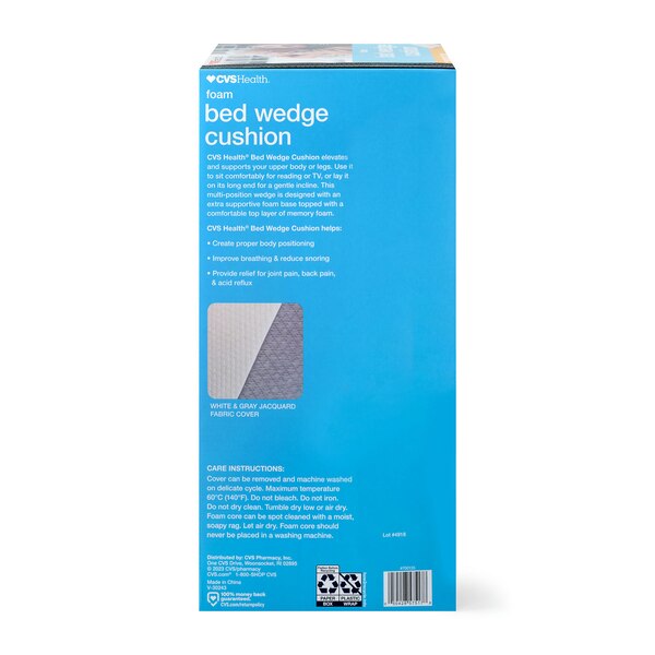 CVS Health Foam Bed Wedge Cushion