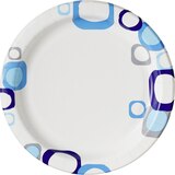 Total Home Decorated Paper Plates, 6.8 in, 40 ct, thumbnail image