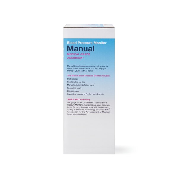 CVS Health Manual Blood Pressure Monitor