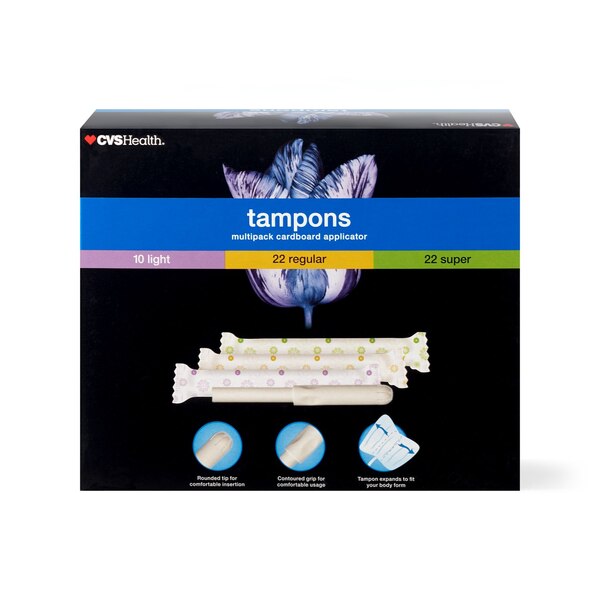 CVS Health Tampons Multi Pack , 54 CT