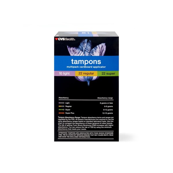CVS Health Tampons Multi Pack , 54 CT
